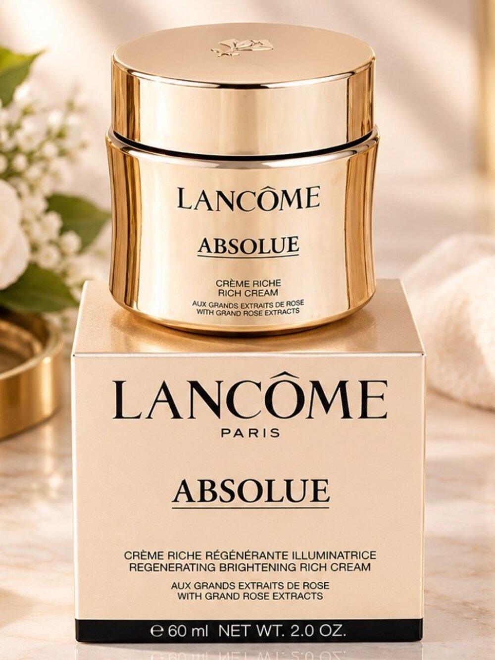 Lancôme Absolue Revitalizing & Brightening Rich Cream – 2oz